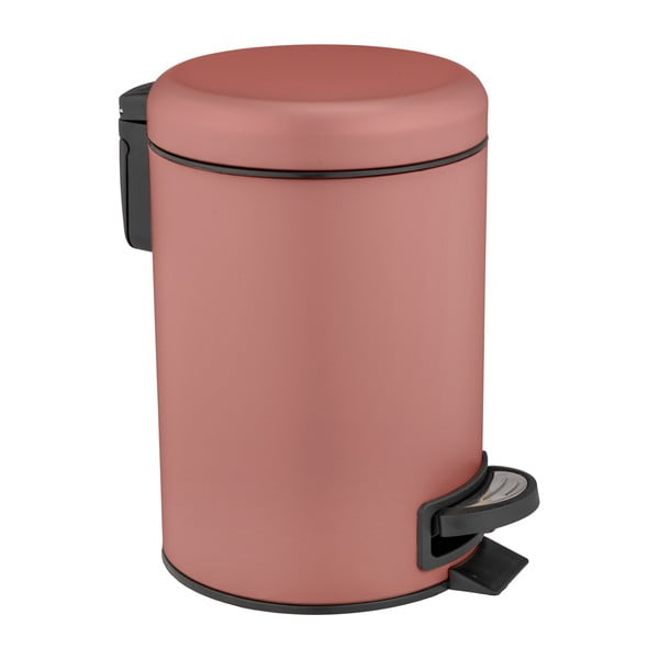 Jeklen koš za smeti s pedalom 3 l Leman – Wenko-image-2