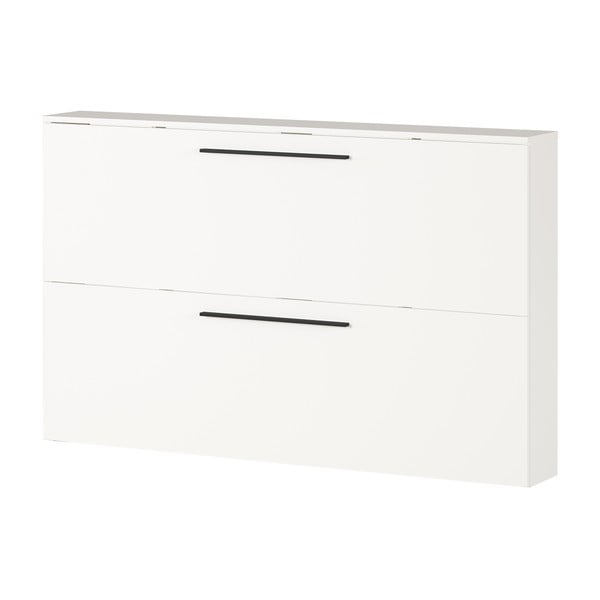 Bela stenska omarica za čevlje Utah - Germania-image-1