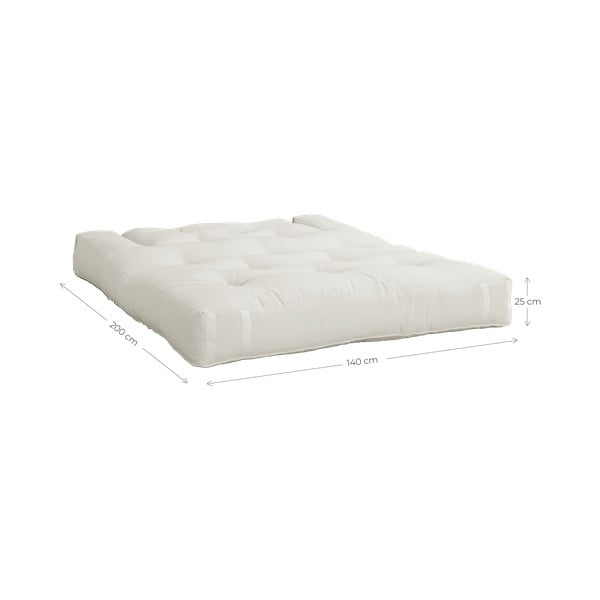 Rdeča raztegljiva sedežna garnitura 140 cm Hippo - Karup Design-image-4