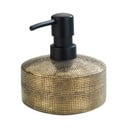 Ročno poslikan dozirnik za milo v zlati barvi Wenko Rivara, 400 ml