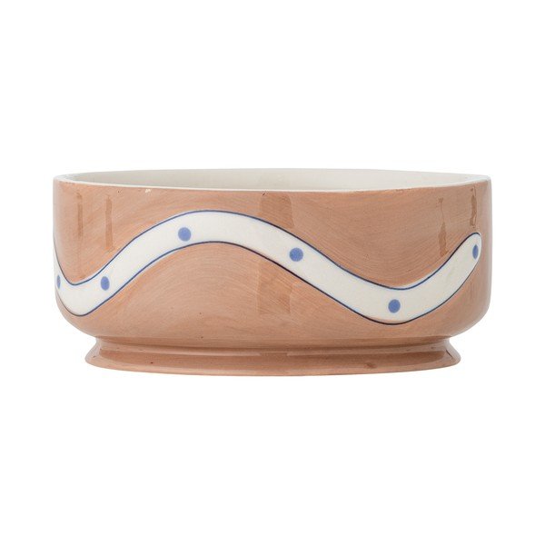 Svetlo rjave skledice v kompletu 4 ks iz kamenine Missy – Bloomingville-image-2