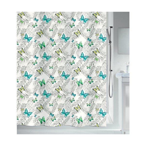 Zavesa za tuš 180x200 cm Papillons – Spirella