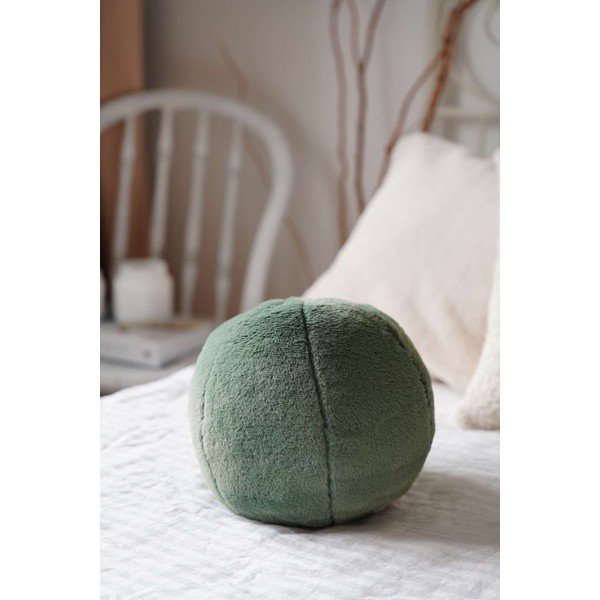 Okrasna blazina iz mikropliša ø 25 cm Top – Mioli Decor-image-1