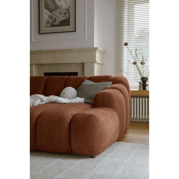 Kotna sedežna garnitura v barvi terakote (desni kot/z ležalnikom) Shell – Miuform-image-4