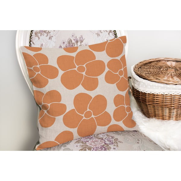 Prevleka za blazino 43x43 cm Orange Meadow – Mila Home-image-1