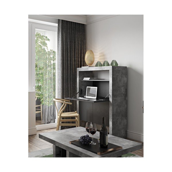 TemaHome Detroit betonska delovna miza, 137 x 109 cm-image-1
