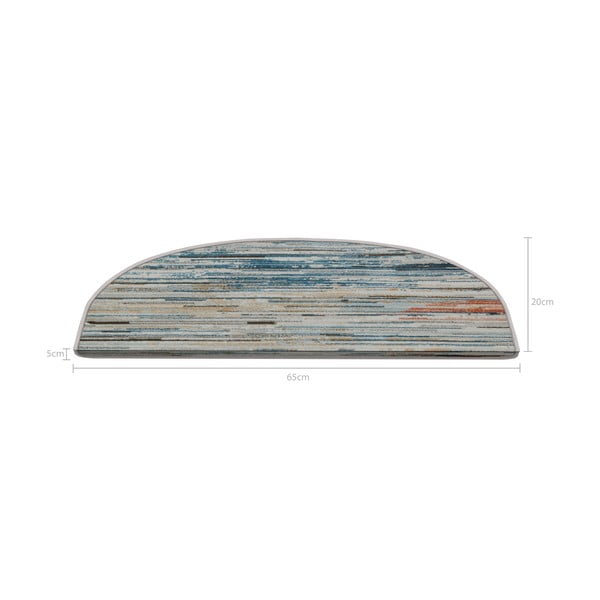 Komplet preprog za stopnice 16 ks 20x65 cm Plain Sky – Vitaus-image-2