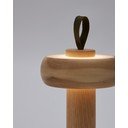 LED zatemnitvena namizna svetilka v naravni barvi (višina 30 cm) Luba – Kave Home