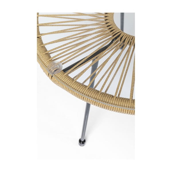 Stranska mizica Kare Design Acapulco Nature, ø 50 cm-image-2