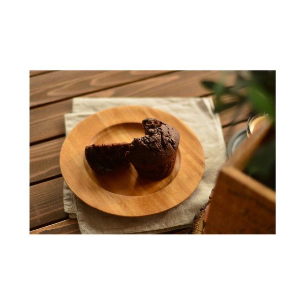Bambusov krožnik Bambum Gastro, ø 20 cm-image-1