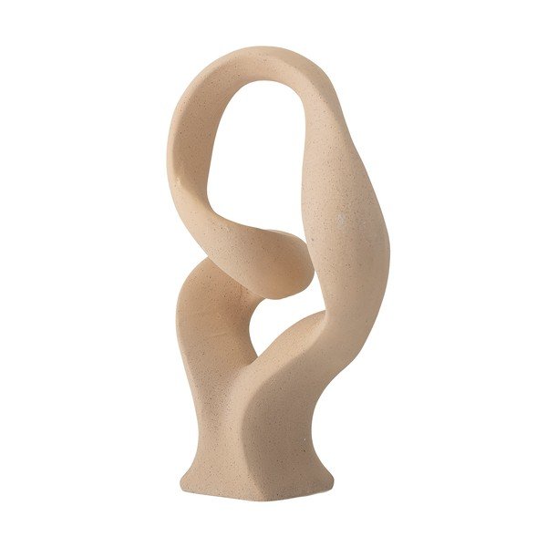 Kipec iz bež keramike Bloomingville Berhan, višina 40,5 cm-image-3