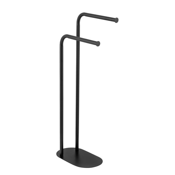 Črno jekleno stojalo za brisače Levante – Wenko
