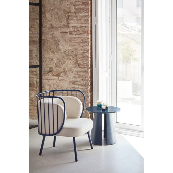 Modra stranska mizica Teulat Cep, ø 50 cm-image-1