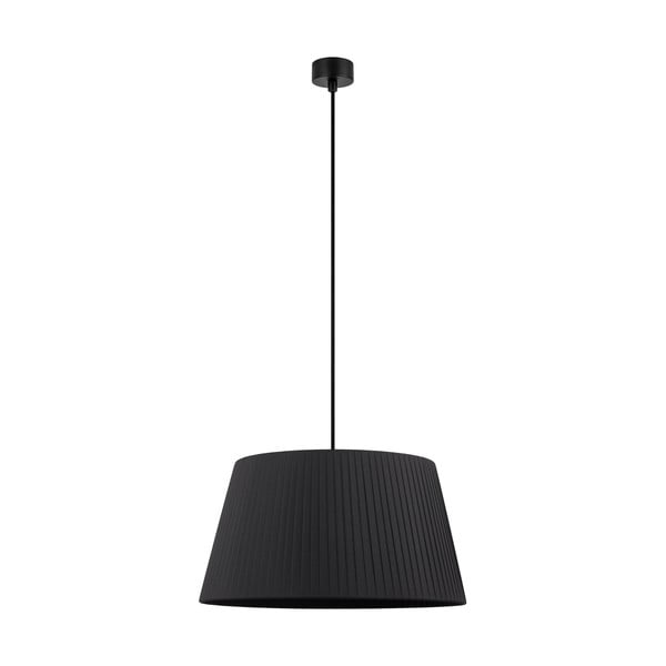 Črna viseča svetilka Sotto Luce Kami, ⌀ 45 cm