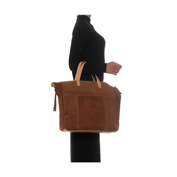 Usnjena torbica Renata Corsi 8026 Cognac-image-2