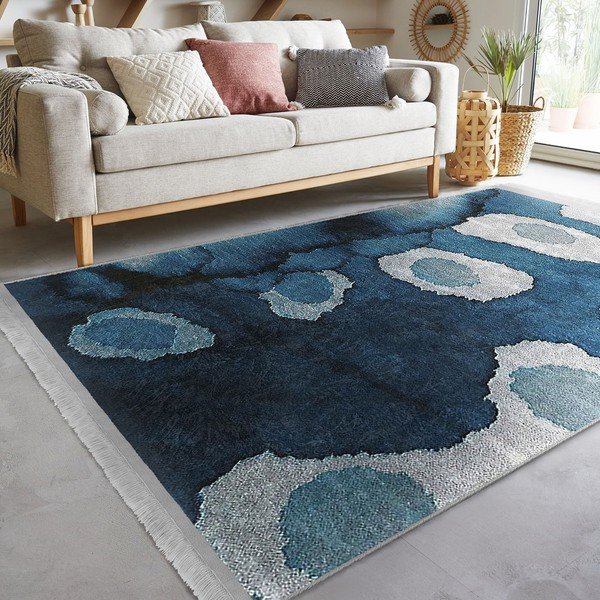 Modra preproga 80x150 cm - Mila Home-image-1