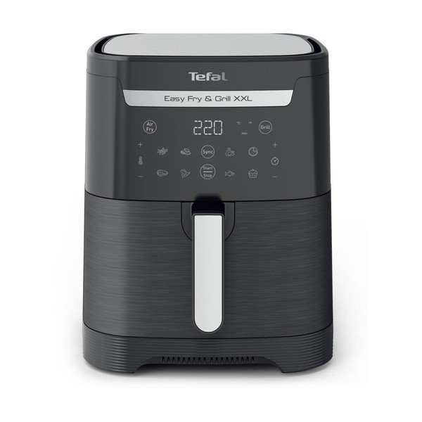 Črn air fryer Easy Fry & Grill XXL EY801815 – Tefal