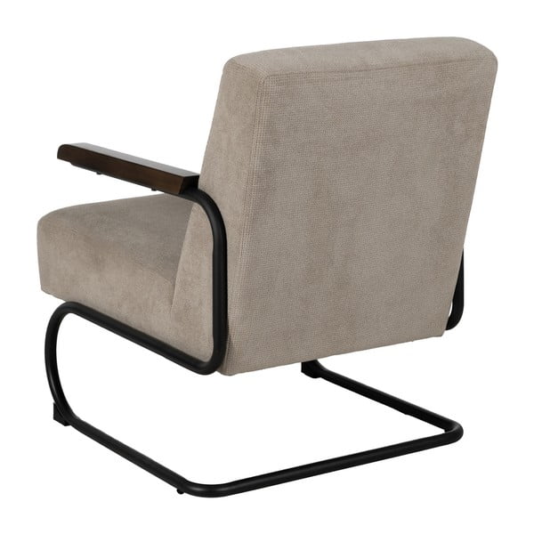 Sivorjav fotelj iz šenilje Industra – Ixia-image-3