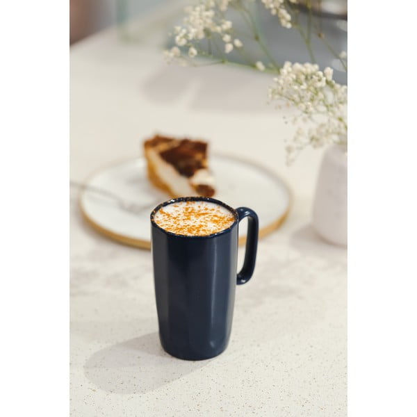 Modre lončene skodelice v kompletu 2 ks 330 ml Fuori – Vialli Design-image-1