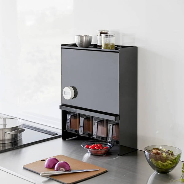 Kovinski organizator za začimbe Tower – YAMAZAKI-image-3