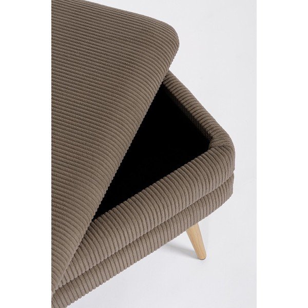 Sivorjava oblazinjena klop Olga – Bizzotto-image-1