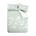 Bela in zelena posteljnina Catherine Lansfield Meadowsweet Floral, 200 x 200 cm
