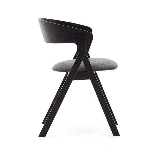 Črn jedilni stol Godia – Kave Home-image-3