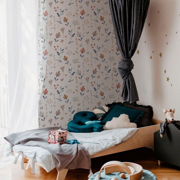 Papirna otroška tapeta 50 cm x 280 cm Simple Scandinavian – Dekornik-image-1