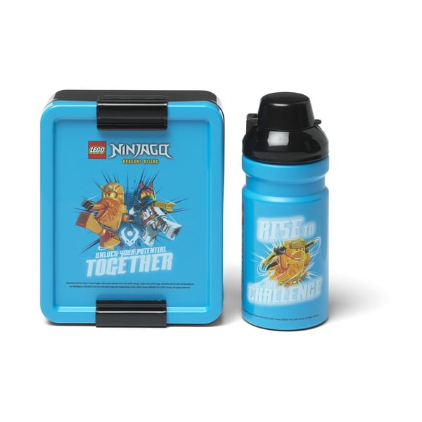 Otroška posoda za malico s steklenico za vodo Ninjago – LEGO®