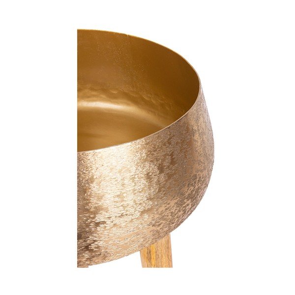 Kovinski ročno izdelani okrasni cvetlični lonci v kompletu 3 ks ø 37,5 cm Varanasi – Bizzotto-image-3