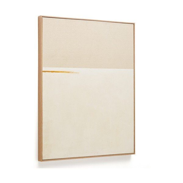 Ročno naslikana slika z okvirjem/na platnu 80x100 cm Salin – Kave Home
