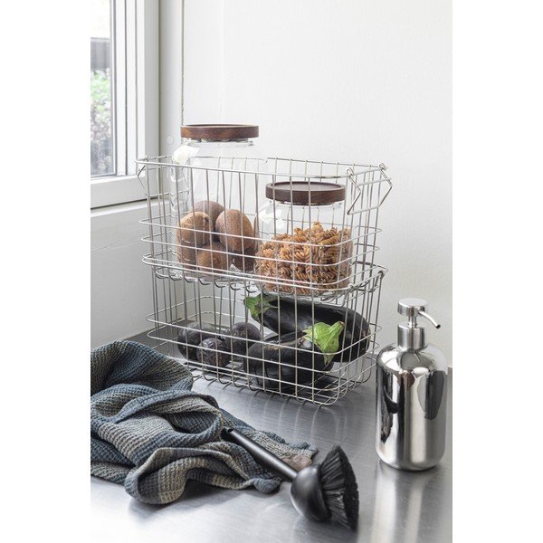 Žična kovinska košara 31x16,5x16 cm Store It – Mette Ditmer Denmark-image-2