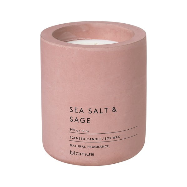 Dišeča sveča iz sojinega voska čas gorenja 55 h Fraga: Sea Salt and Sage – Blomus