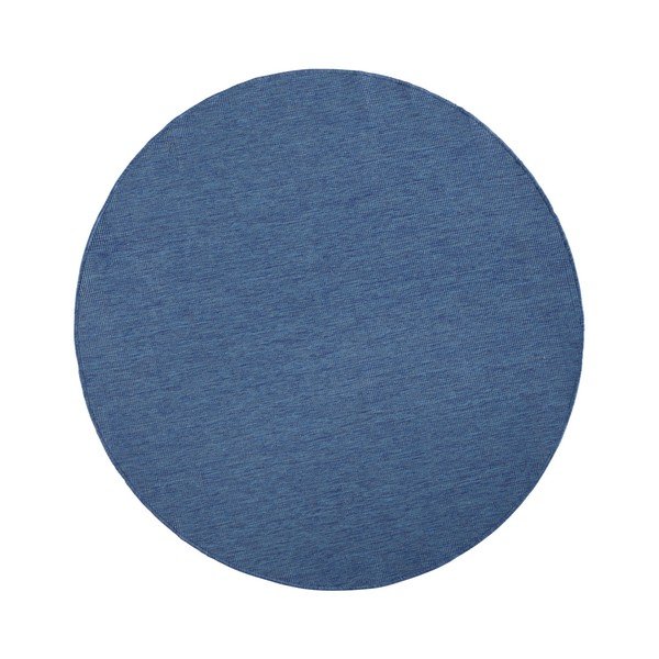 Modra zunanja preproga NORTHRUGS Miami, ø 200 cm-image-3