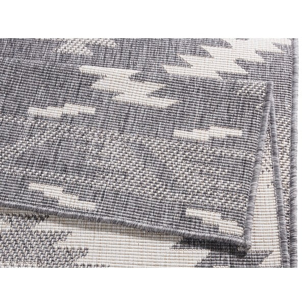 Sivo-krem zunanja preproga NORTHRUGS Malibu, 80 x 250 cm-image-3