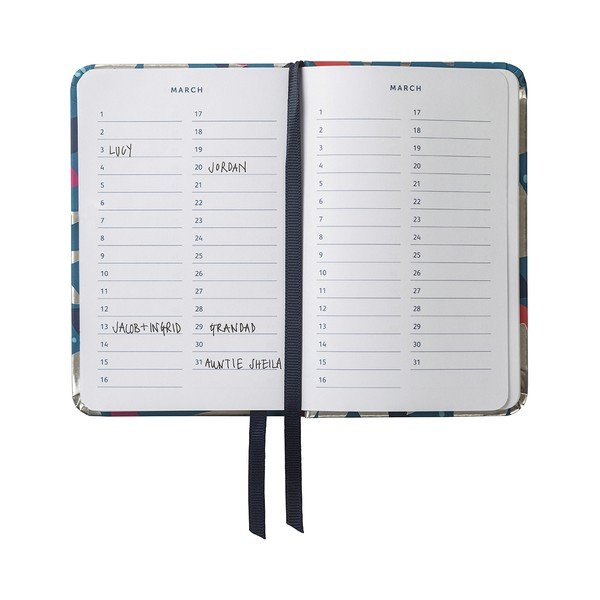 Beležnica za naslove in rojstne dneve Busy B Floral-image-3