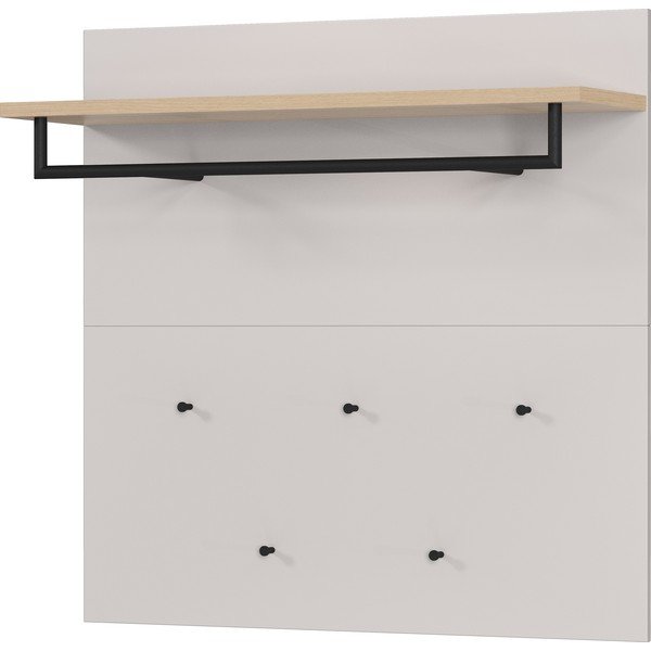 Sivo-bež/v svetli naravni barvi set za hodnik 96x95x30 cm Cormano – Germania