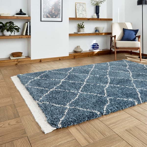 Modra preproga 160x230 cm Boho – Think Rugs-image-2