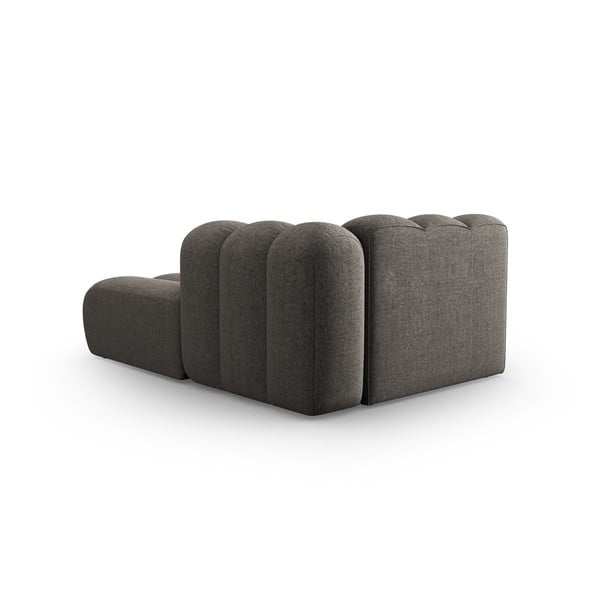 Temno siv ležalnik (desni kot) Lupine – Micadoni Home-image-3