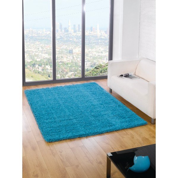 Turkizna preproga Flair Rugs Cariboo Turquoise, 160 x 230 cm-image-4