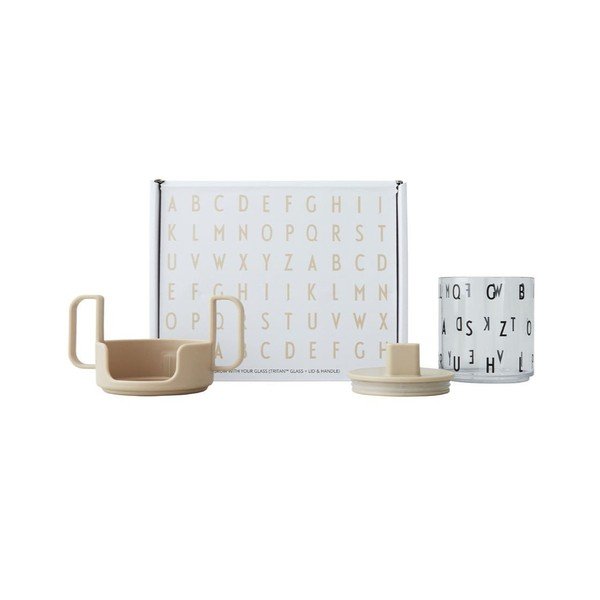 Bež lonček Design Letters Grow With Your Cup-image-2