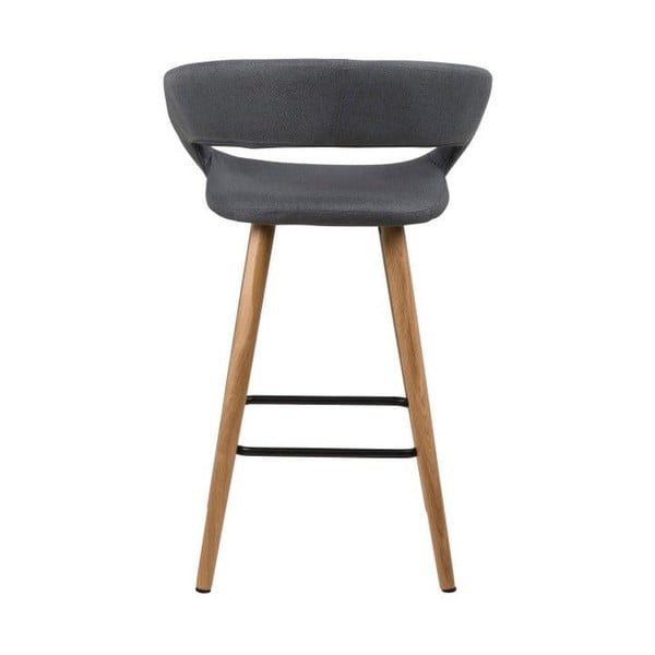 Temno sivi barski stoli v kompletu 2 ks  Gill – Actona-image-2