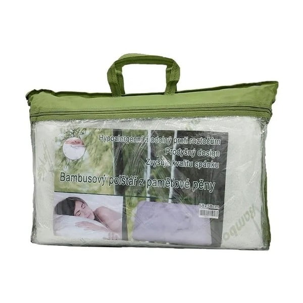 Anatomski vzglavnik s polnilom iz spominske pene 58x38 cm – JAHU collections-image-2