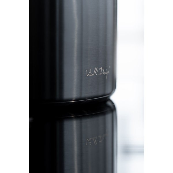 Črni čajnik Vialli Design Diamante, 1,5 l-image-2