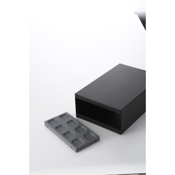 Črno kovinsko stojalo za dežnike Yamazaki Smart-image-1