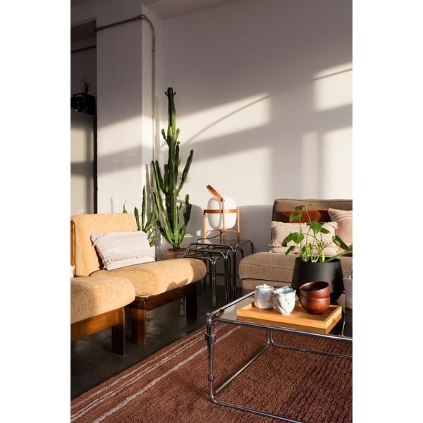 Opečnato oranžna bombažna preproga 170x240 cm Twin Toffee – Lorena Canals-image-4