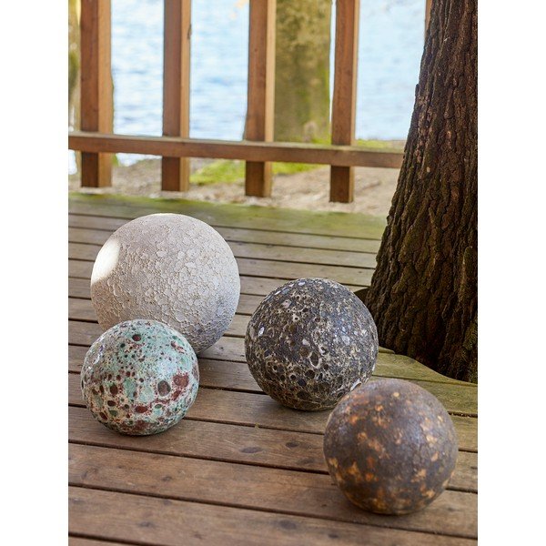 Vrtna okrasna krogla iz terakote Reese – Bloomingville-image-2