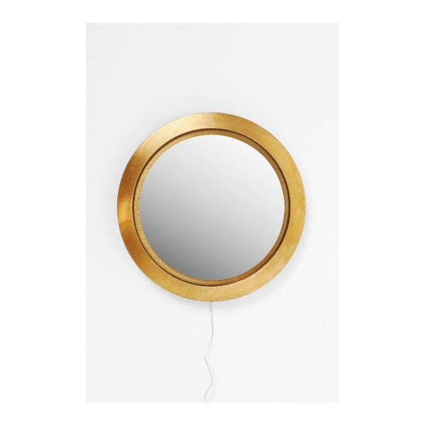 Stensko ogledalo Kare Design Flash LED, Ø 60 cm