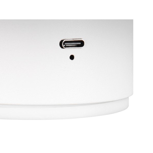 Mat bela LED stenska svetilka na USB Davey – Trio-image-3