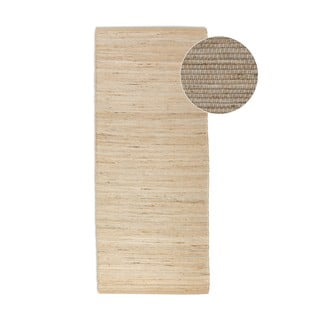 Bež tekač 80x200 cm Handloom – Hanse Home